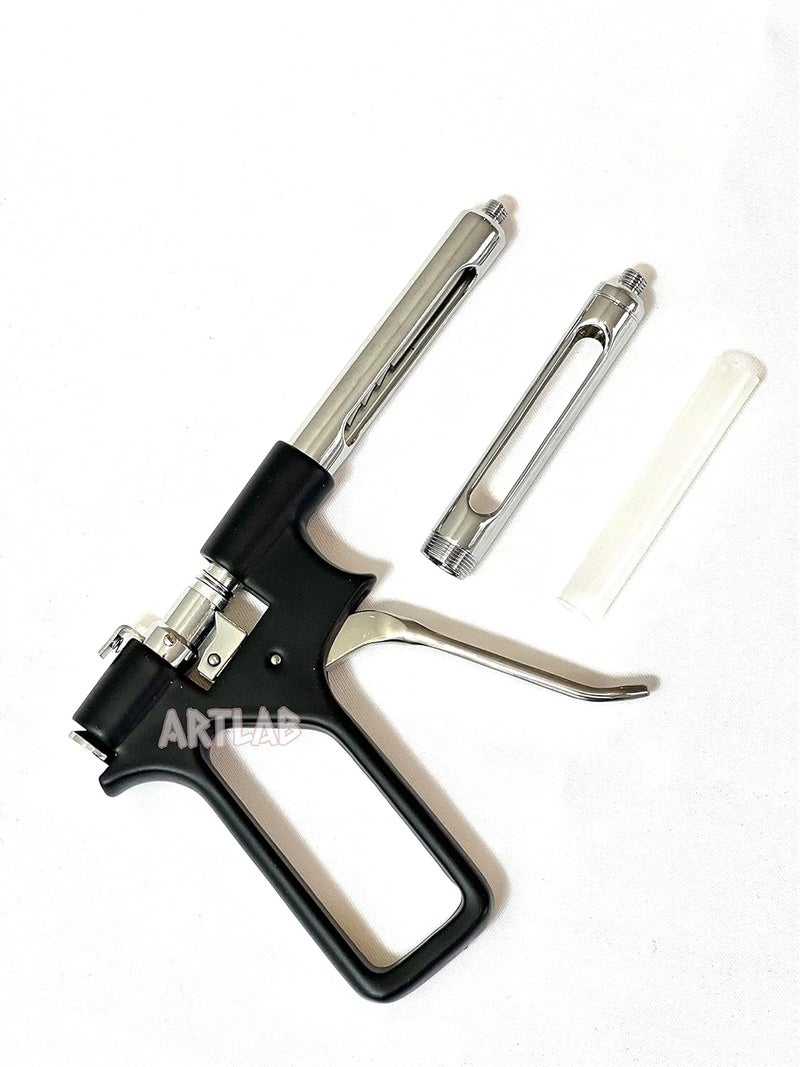 artlab German Stainless Dental Syringe intraligamental 1.8ml anesthetic Power Syringe Dental Instrument Anesthesia Dental Syringe-Gun Type (Black HANDL FIG2) - Image 5